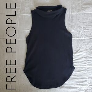 Free People Mock Neck Tank Top